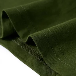 vidaXL Kindershirt met lange mouwen 104 donkerkakikleurig