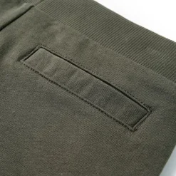 vidaXL Kindershorts met trekkoord 116 donkerkaki