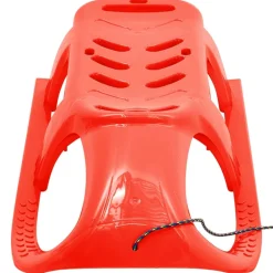 vidaXL Kinderslee 102,5x40x23 cm polypropeen rood