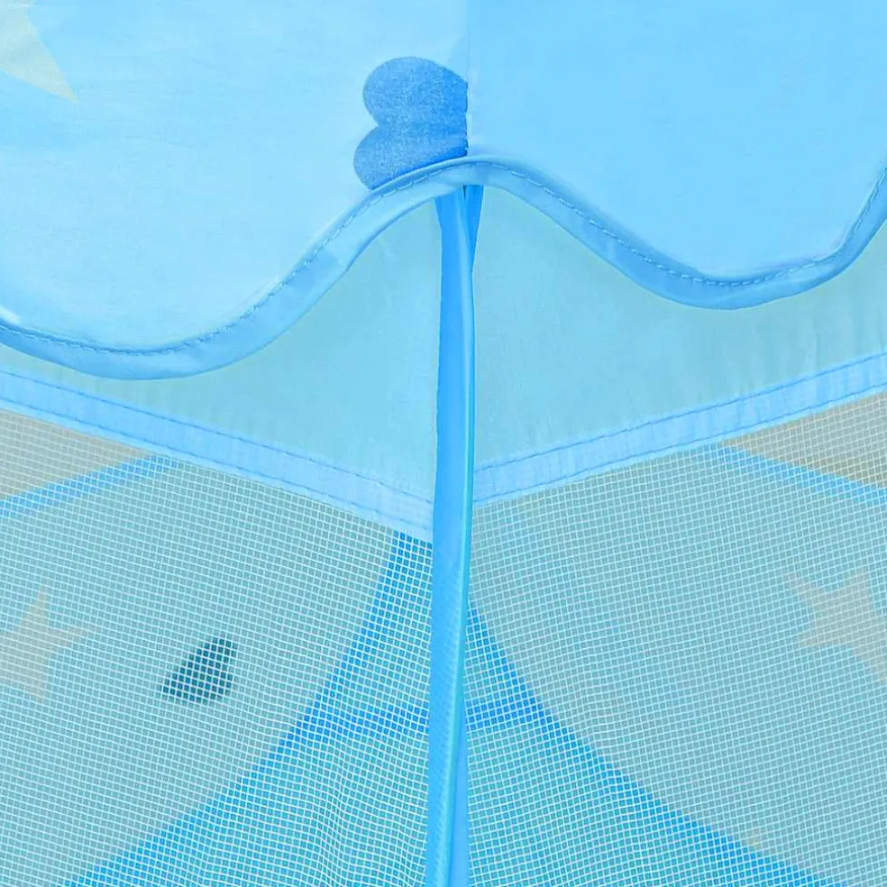 vidaXL Kinderspeeltent met 250 ballen 102x102x82 cm blauw