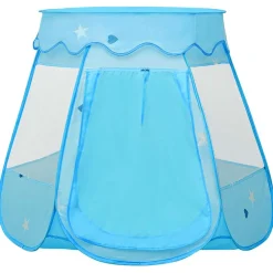 vidaXL Kinderspeeltent met 250 ballen 102x102x82 cm blauw