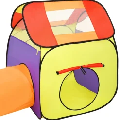 vidaXL Kinderspeeltent met 250 ballen 338x123x111 cm meerkleurig