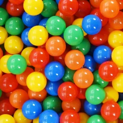 vidaXL Kinderspeeltent met 250 ballen 255x80x100 cm meerkleurig
