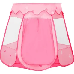 vidaXL Kinderspeeltent 102x102x82 cm roze