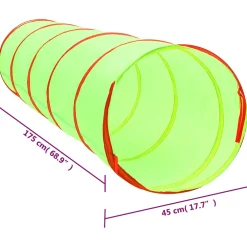 vidaXL Kinderspeeltunnel 175 cm polyester