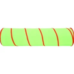 vidaXL Kinderspeeltunnel met 250 ballen 175 cm polyester groen