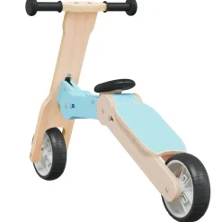 vidaXL Kinderstep 2-in-1 lichtblauw