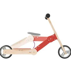 vidaXL Kinderstep 2-in-1 rood