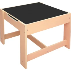 vidaXL Kindertafel met 2 stoelen MDF