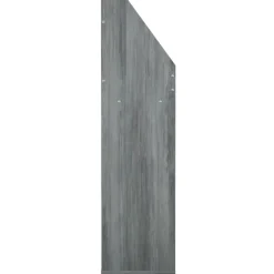 vidaXL Kindertijdschriftenrek 71x30x114 cm bewerkt hout betongrijs