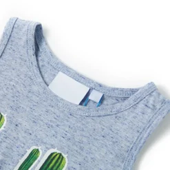 vidaXL Kindertopje 104 gemêleerd blauw
