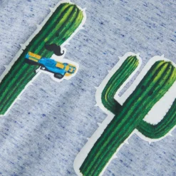 vidaXL Kindertopje 104 gemêleerd blauw