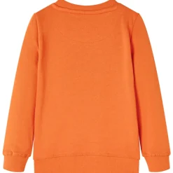 vidaXL Kindertrui 92 donkeroranje
