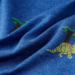 vidaXL Kindertrui 104 gemêleerd donkerblauw