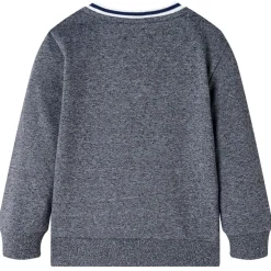 vidaXL Kindertrui 92 gemêleerd marineblauw