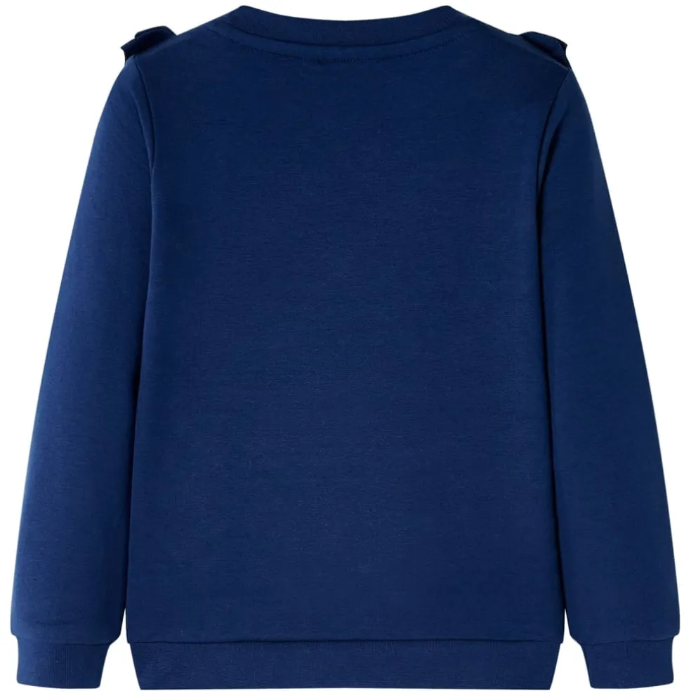 vidaXL Kindertrui 104 marineblauw