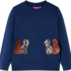 vidaXL Kindertrui 104 marineblauw
