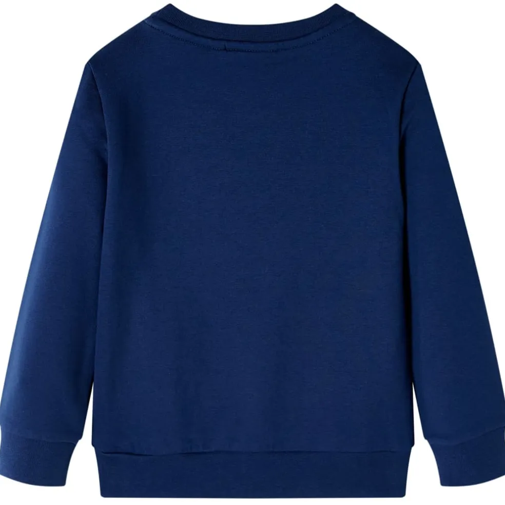 vidaXL Kindertrui 116 marineblauw