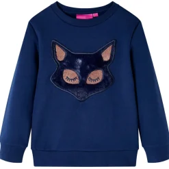 vidaXL Kindertrui 116 marineblauw