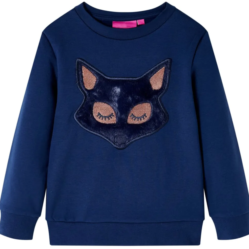 vidaXL Kindertrui 116 marineblauw