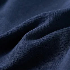 vidaXL Kindertrui met capuchon 92 gemêleerd marineblauw en oranje