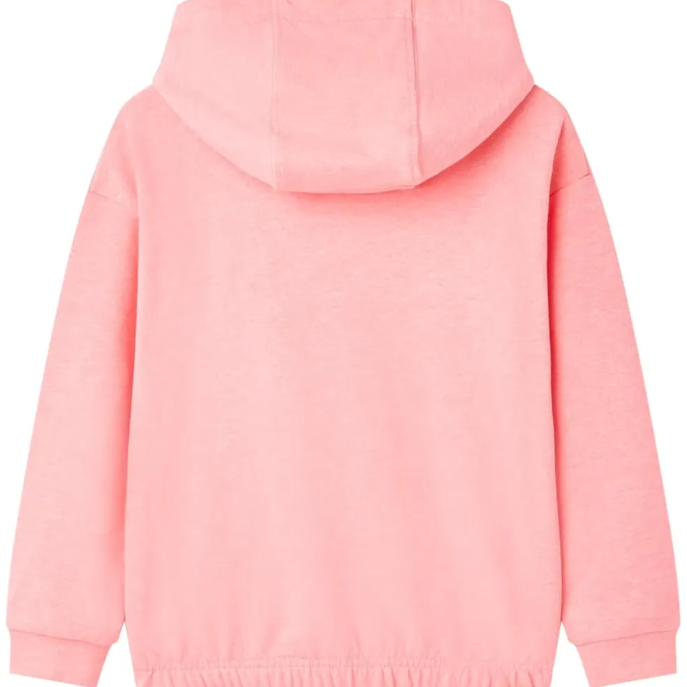 vidaXL Kindertrui met capuchon 92 felroze