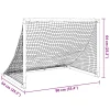 vidaXL Kindervoetbaldoel inklapbaar 90x64x64 cm zwart