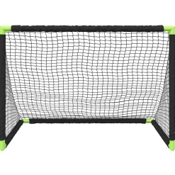 vidaXL Kindervoetbaldoel inklapbaar 90x64x64 cm zwart