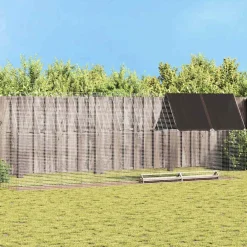 vidaXL Kippenhok 2 st zilver 600 x 100 x 210 cm Gegalvaniseerd staal