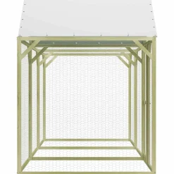 vidaXL Kippenhok 4,5x1,5x2 m geïmpregneerd grenenhout