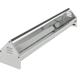 vidaXL Kippen voederbak zilver 108 x 20,5 x 20 cm 5 kg