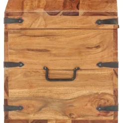 vidaXL Kist 40x40x40 cm massief acaciahout