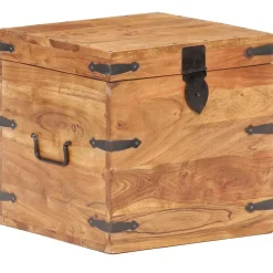 vidaXL Kist 40x40x40 cm massief acaciahout