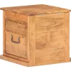 vidaXL Kist 40x40x40 cm massief acaciahout