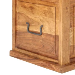 vidaXL Kist 40x40x40 cm massief acaciahout