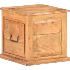 vidaXL Kist 40x40x40 cm massief acaciahout