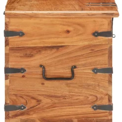 vidaXL Kist 40x40x40 cm massief acaciahout