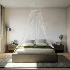 vidaXL Klamboe voor bed A-vorm 156 mesh 1270 cm Polyester