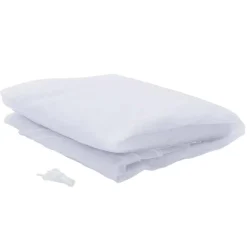 vidaXL Klamboe voor bed A-vorm 156 mesh 1270 cm Polyester
