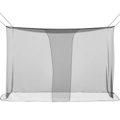 vidaXL Klamboe voor bed 156 mesh Zwart 220 x 100 x 150 cm Polyester