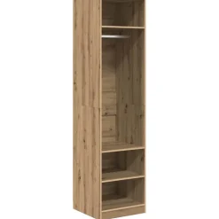 vidaXL Kledingkast Artisan Eiken 50 x 50 x 200 cm Bewerkt hout