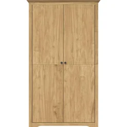 vidaXL Kledingkast BODO Honingbruin 53,5 x 99 x 173 cm Bewerkt hout