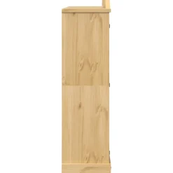 vidaXL Kledingkast Corona 194x52x186 cm massief grenenhout