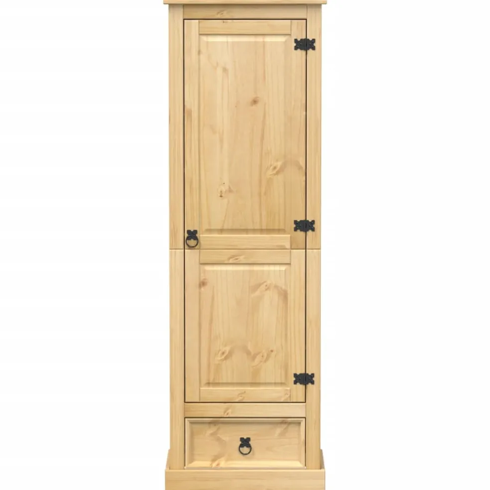 vidaXL Kledingkast Corona 55x38x170 cm massief grenenhout