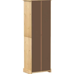 vidaXL Kledingkast Corona 55x38x170 cm massief grenenhout