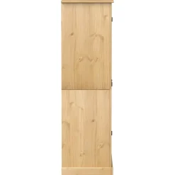 vidaXL Kledingkast Corona 76x50x170 cm massief grenenhout