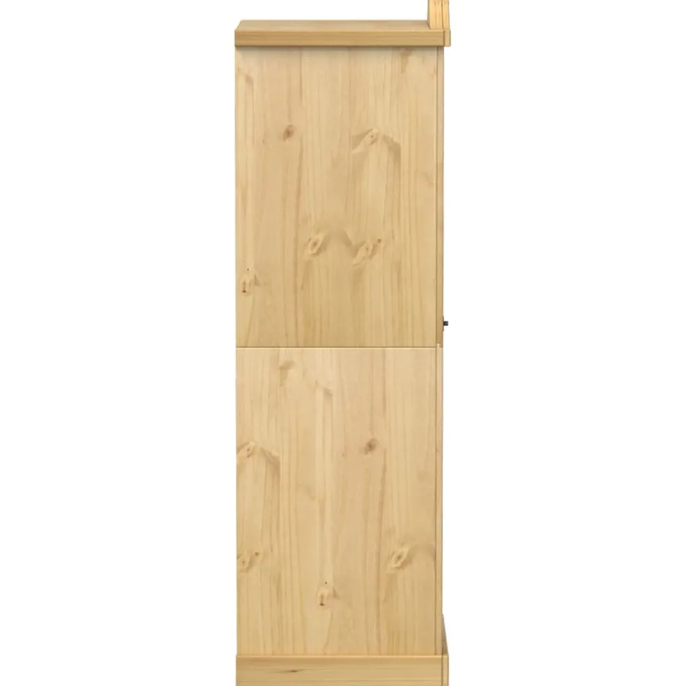 vidaXL Kledingkast Corona 55x52x170 cm massief grenenhout