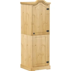 vidaXL Kledingkast Corona 55x52x170 cm massief grenenhout