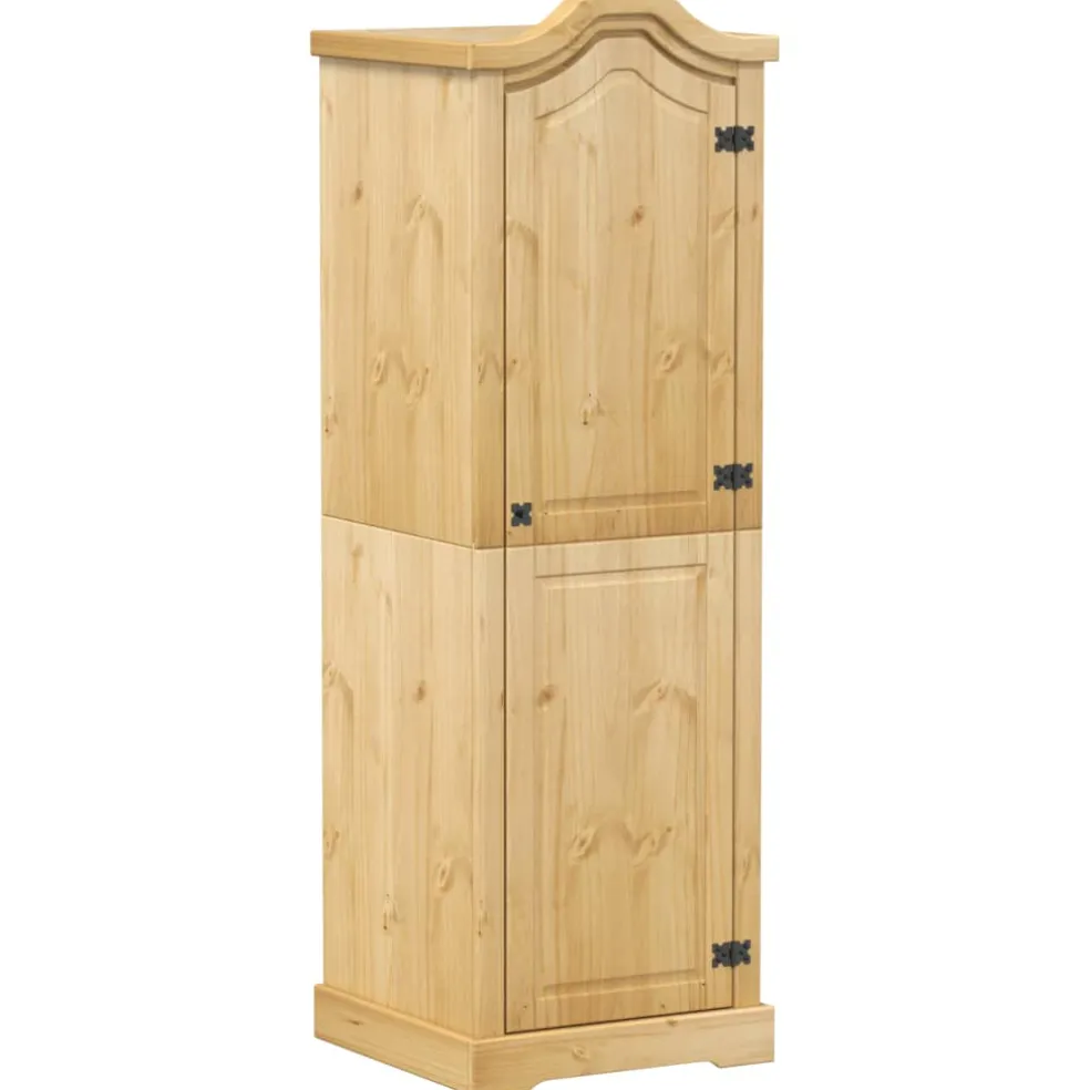 vidaXL Kledingkast Corona 55x52x170 cm massief grenenhout