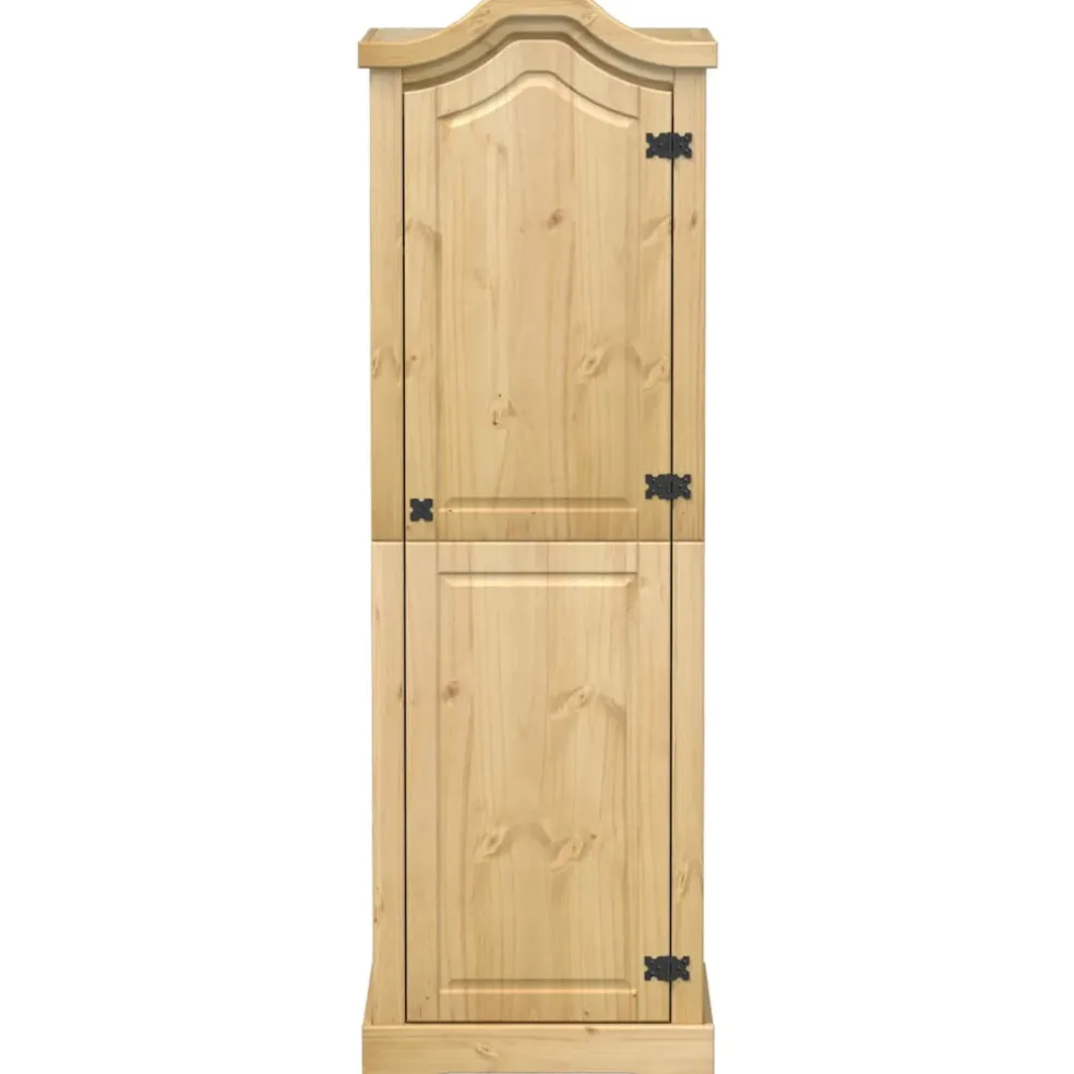vidaXL Kledingkast Corona 55x52x170 cm massief grenenhout